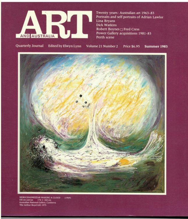 Art and Australia. Arts Quarterly Volume 21 Number 2 Summer 1983