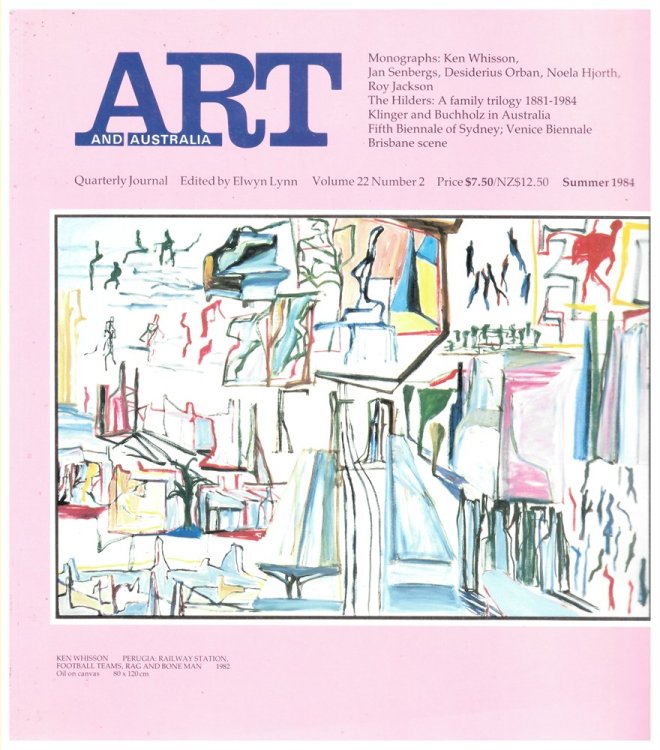 Art and Australia. Arts Quarterly Volume 22 Number 2 Summer 1984