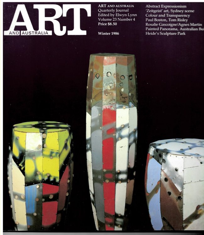 Art and Australia. Arts Quarterly Volume 23 Number 4 Winter 1986