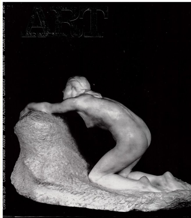 Art and Australia. Arts Quarterly Volume 25 Number 2 Summer 1987
