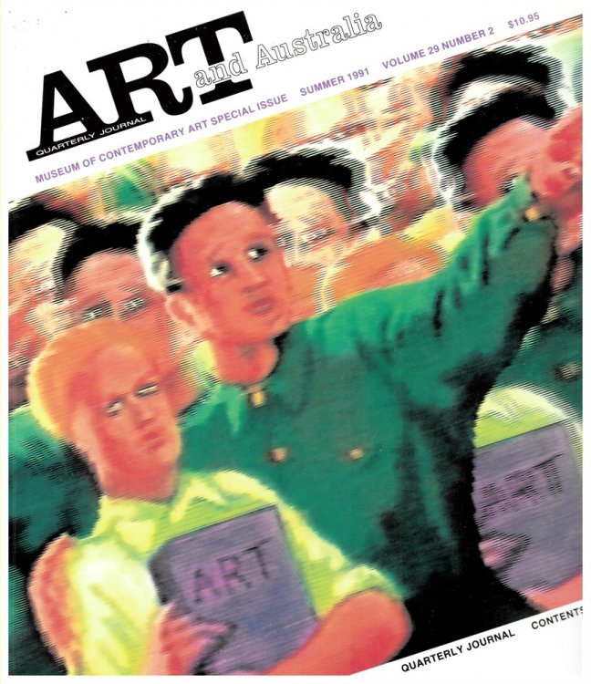 Art and Australia. Arts Quarterly Volume 29 Number 2 Summer 1991