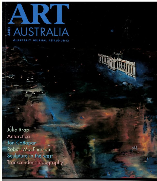 Art and Australia. Arts Quarterly Volume 33 Number 4 Winter 1996