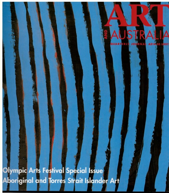 Art and Australia. Arts Quarterly Volume 35 Number 1 Spring 1997
