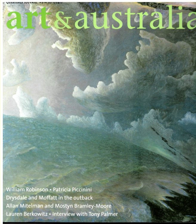 Art and Australia. Arts Quarterly Volume 37 Number 4 Summer 2000