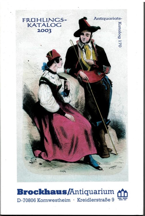 Brockhaus/antiquarium. Frhlingskatalog 2003 Antiquariatskatalog 170