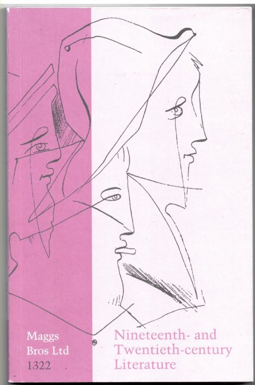 Nineteenth- and Twentieth-Century Literature. (Catalogue 1322)
