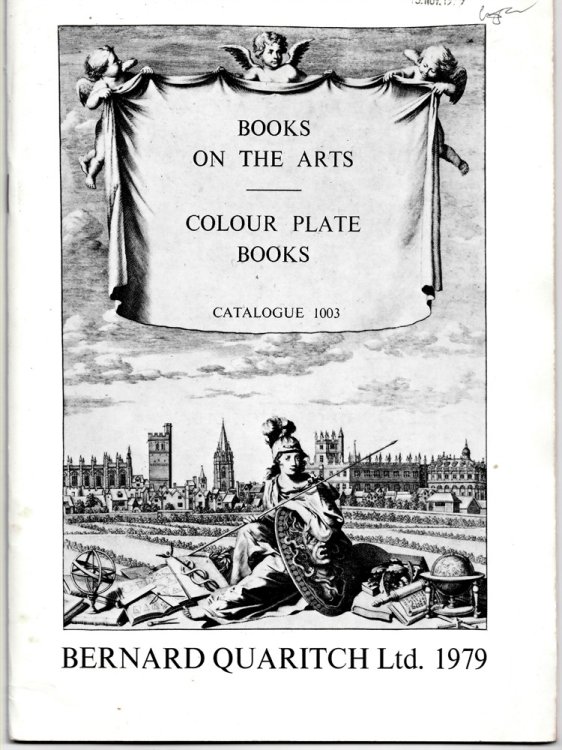 Books on the Arts. Colour Plate Books. Catalogue 1003