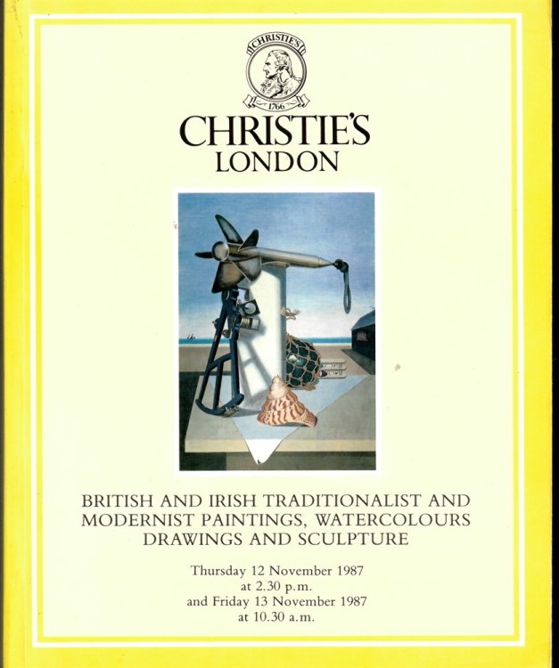 British and Irish traditionalist and modernist paintings, watercolours, drawings and sculpture. 12 November 1987. YOICKS-3711. The properties of the executors of the late Dorothy Hart, the Hirshhorn Museum and Sculpture Garden, Carl Pissarro, Esq., Lady A