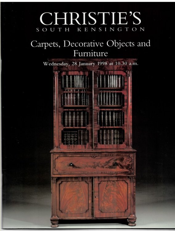Carpets, Decorative Objects and Furniture. Christie's South Kensington. Wednesday, 28 January 1998. FRN--7871