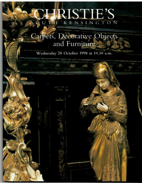 Carpets, Decorative Objects and Furniture. Christie's South Kensington. Wednesday 28 October 1998. FOB-8172