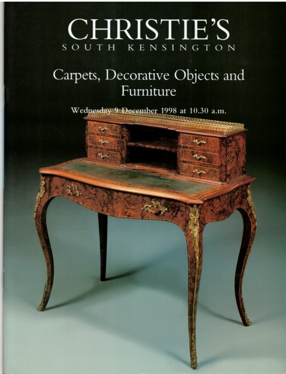 Carpets, Decorative Objects and Furniture. Christie's South Kensington. Wednesday 9 December 1998. FRN-8236