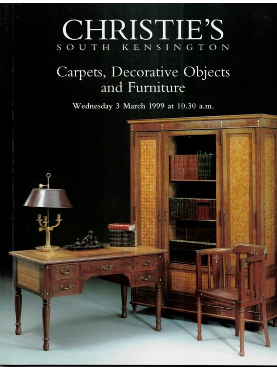 Carpets, Decorative Objects and Furniture. Christie's South Kensington. Wednesday 3 March 1999. FOB-8306