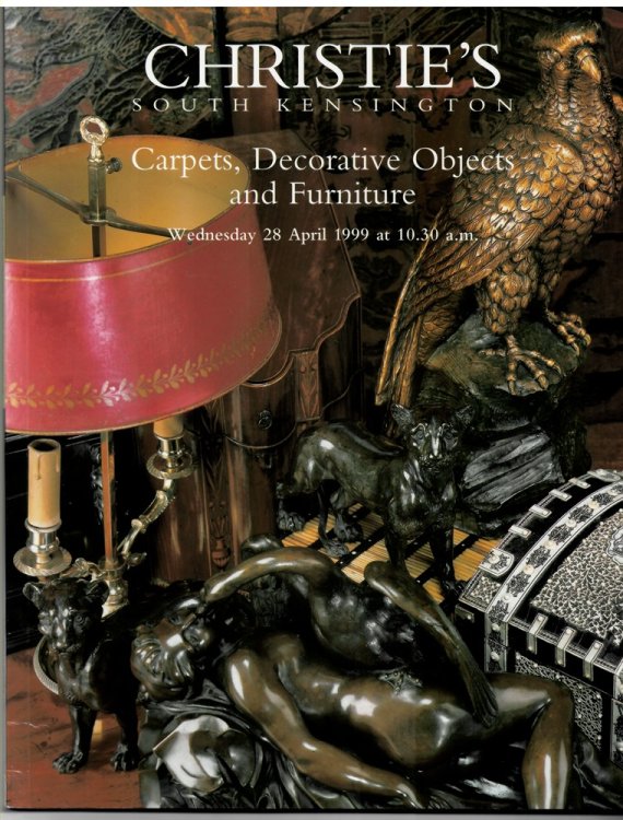 Carpets, Decorative Objects and Furniture. Christie's South Kensington. Wednesday 28 April 1999. FOB-8363
