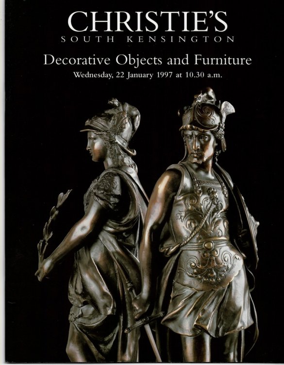 Decorative Objects and Furniture. Christie's South Kensington. Wednesday 22 January 1997. FRN-7474