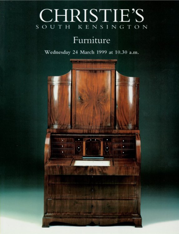 Furniture. Christie's South Kensington. Wednesday 24 March 1999. FRN-8327