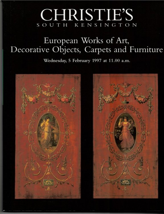 European Works of Art, Decorative Objects, Carpets and Furniture. London, Wednesday, 5 February 1997 FRN-7484