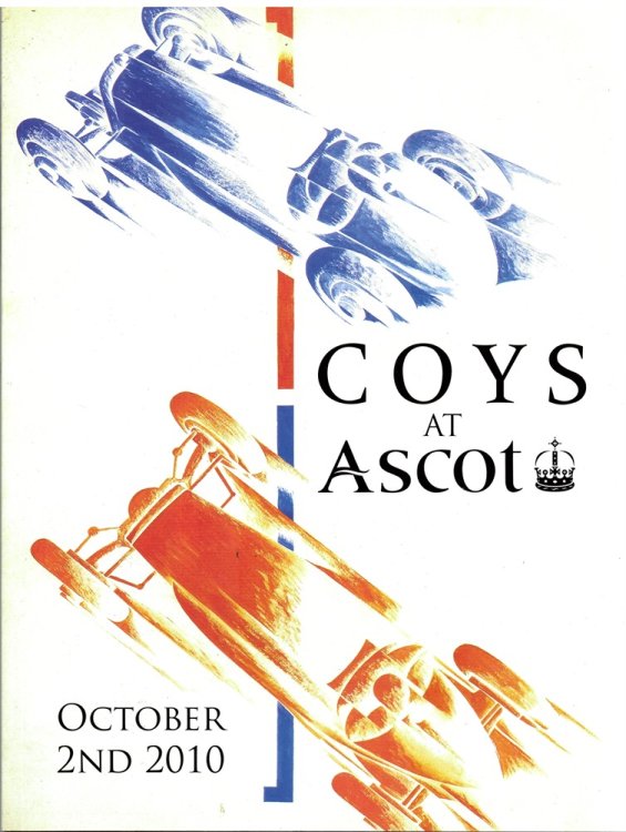 Coys At Ascot Presents the Spirit of Motoring. an Important Auction of Fine Historic Automobiles. Ascot Racecourse. Saturday, 2nd October 2010