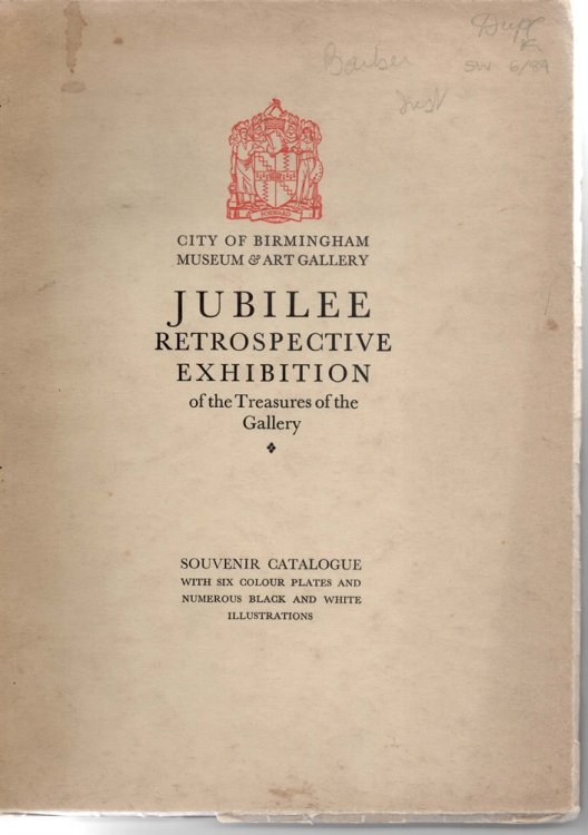 Jubilee Retrospective Exhibition of the Treasures of the Gallery : Souvenir Catalogue
