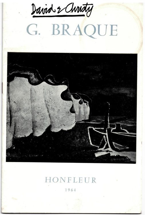Hommage a Georges Braque 1882 - 1963.