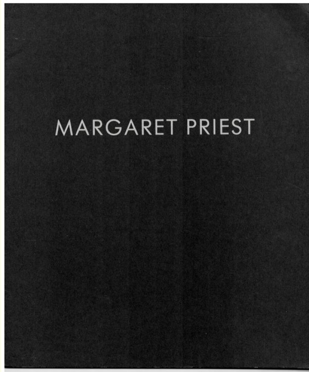 Margaret Priest. Recent Work. 7-30 June 1989