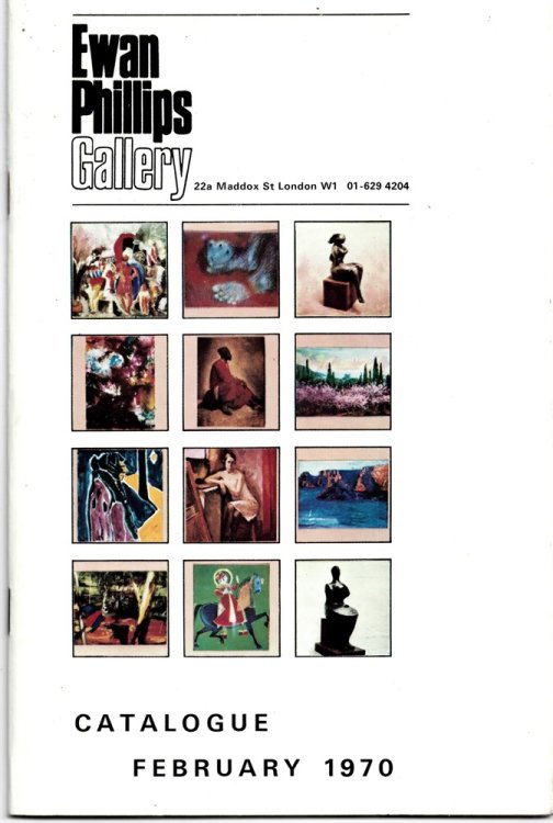 Ewan Phillips Gallery : Catalogue February 1970