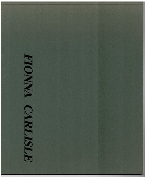 Fionna Carlisle. 6-31 May 1995