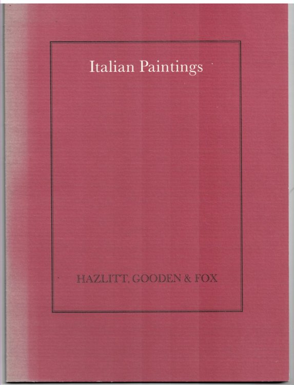 Italian Paintings. January - February 1992