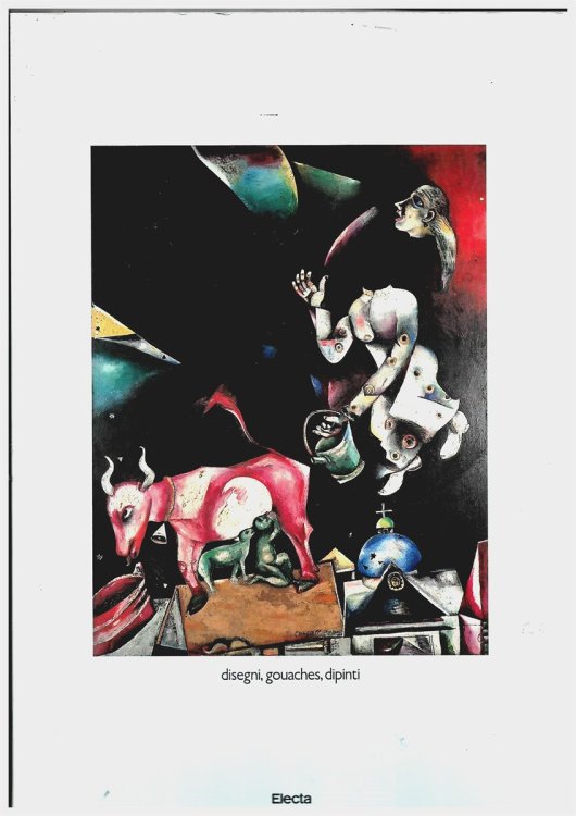 MARC CHAGALL . Disegni Gouaches, Dipinti 1907 - 1983