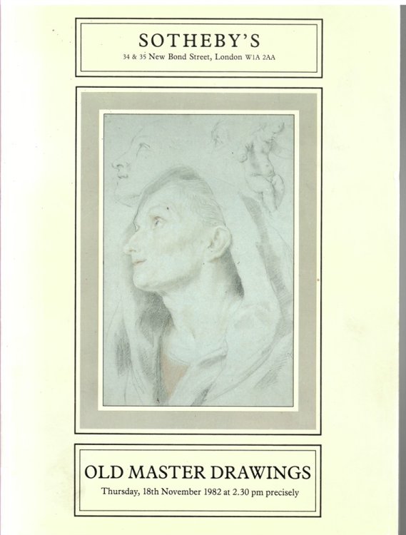 Old Master Drawings. 18 November 1982