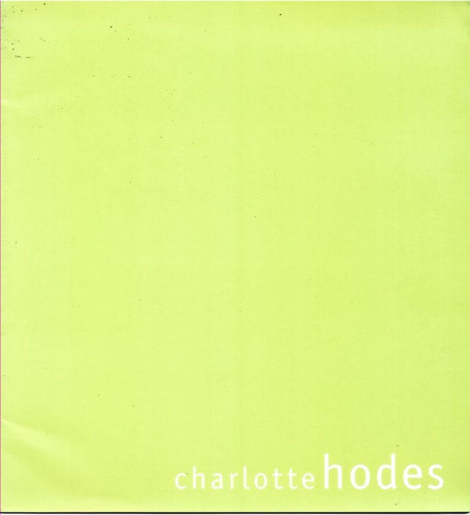 CHARLOTTE HODES Surfing History 22 APRIL - 21 MAY 1999