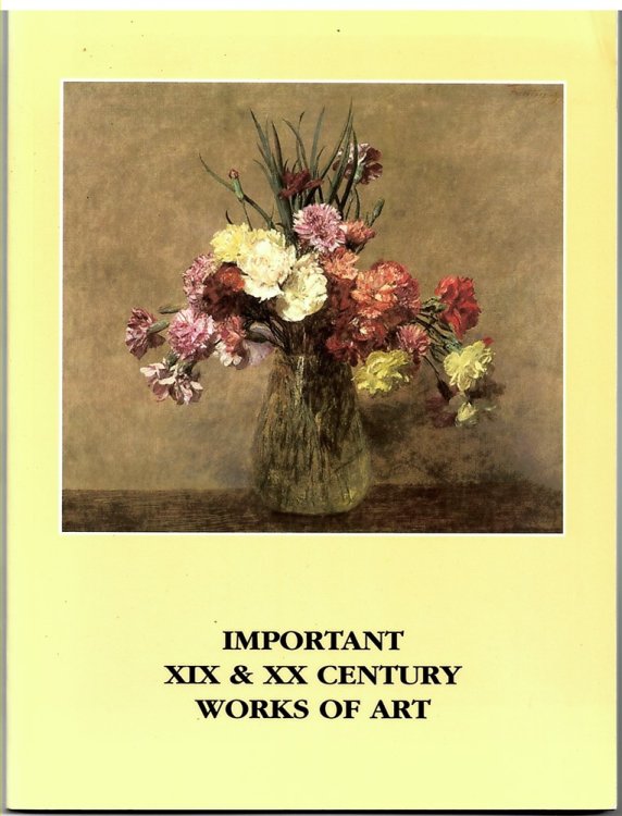 Important XIX & XX Century Works of Art 1 - 18 December 1997