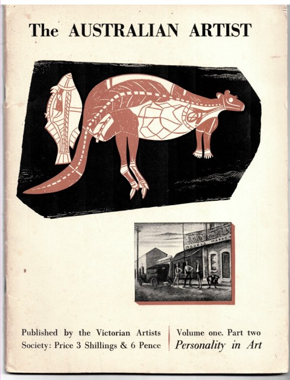 THE AUSTRALIAN ARTIST. Volume One Part Two. PERSONALITY in ART.