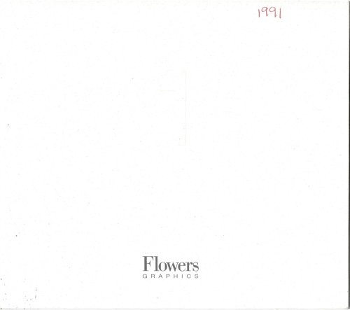 Flowers Graphics. Catalogue 1 1991