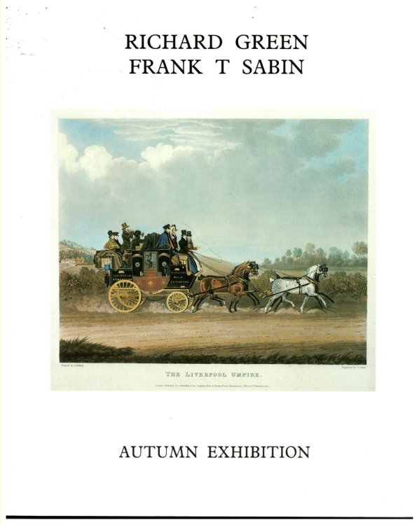 Autumn Catalogue of Eighteenth and Nineteenth Century Prints, Sporting, Marine, Botanical, Travel. & Genre Subjects.