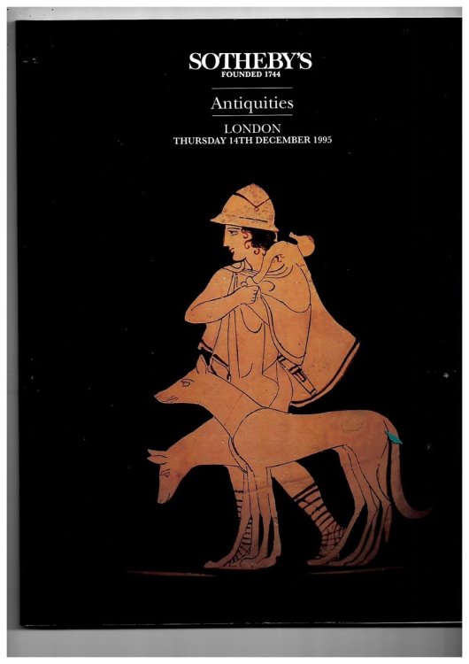 Image for ANTIQUITIES Sale No 5697 December 14 1995. ANTIQUITIES Sale No 5697 December 14 1995.