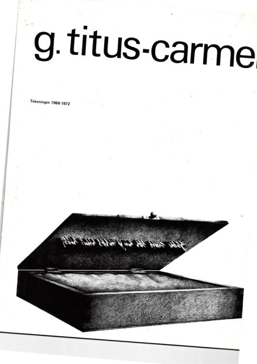 G. TITUS - CARMEL Tekeningen 1968 - 1972