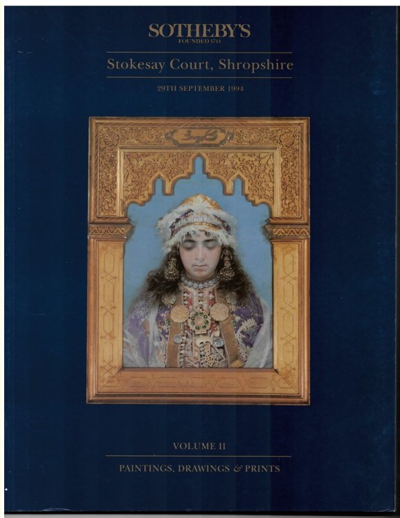 STOKESAY COURT. LUDLOW SHROPSHIRE. VOLUME II PAINTINGS and DRAWINGS. 29 September 1994