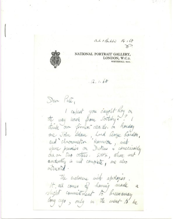 CAN WE FACE IT. (Reprinted from the Museums Journal Vol. 67. Number 3. December 1967) with Loosely Inserted Manuscript Letter from John Kerslake