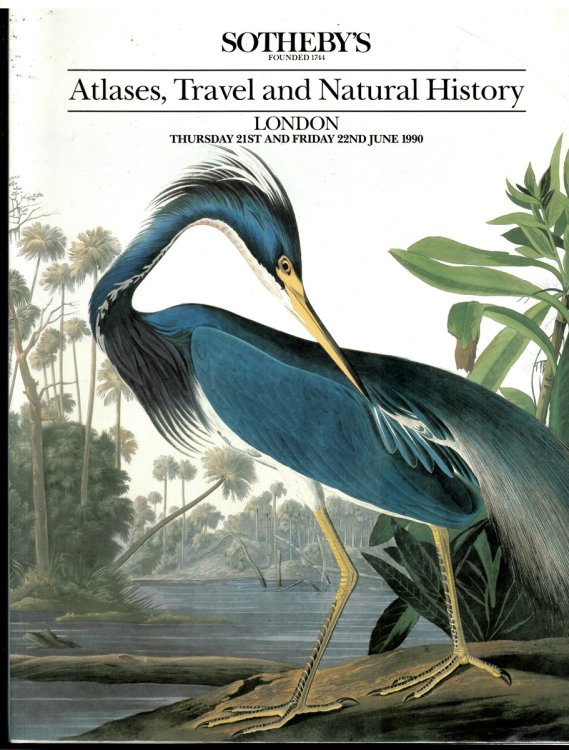 Atlases, Travel and Natural History. Thursday 21st and Friday 22nd June 1990