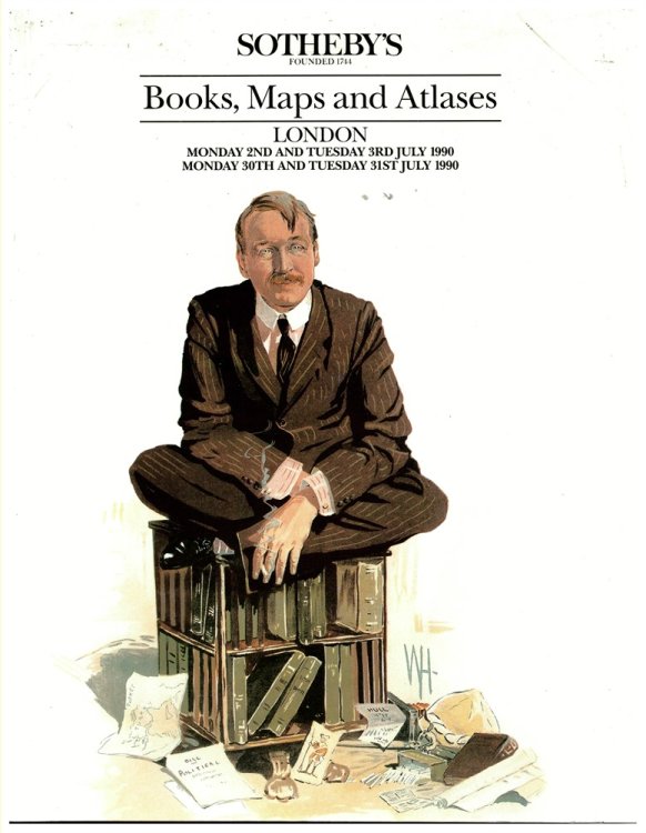 Books, Maps and Atlases. London Monday 2nd and Tuesday 3rd July 1990. Monday 30th and Tuesday 31st July 1990.