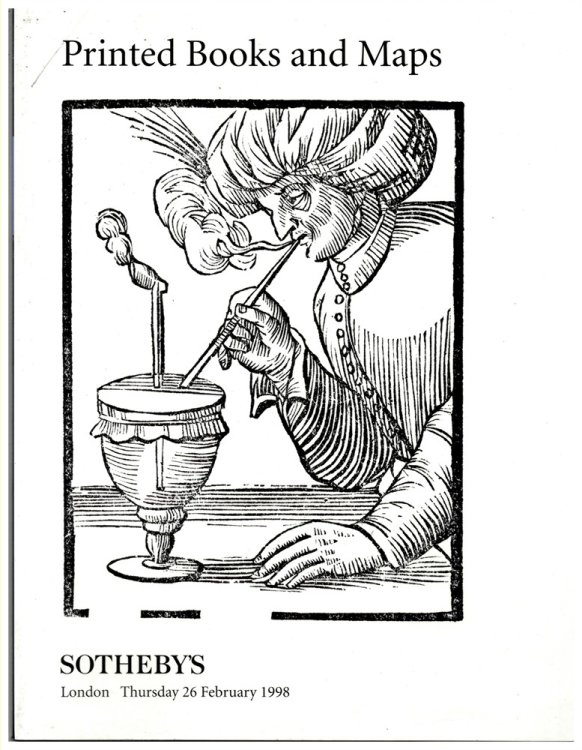 Printed Books and Maps. London. Thursday 26 February 1998