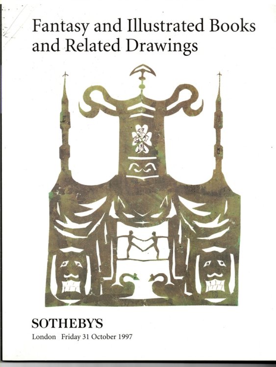 Fantasy and Illustrated Books and Related Drawings. London Friday 31 October 1997