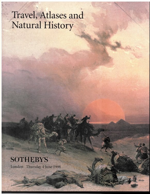 Travel, Atlases and Natural History. London Thursday 4 June 1998