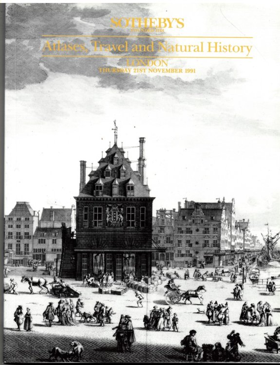 Atlases, Travel and Natural History. London Thursday 21st November 1991