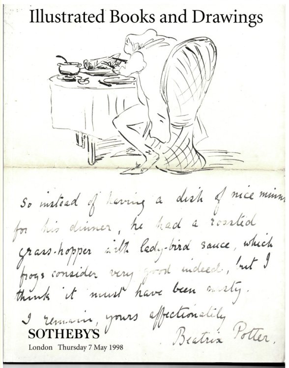 Illustrated Books and Drawings. London Thursday 7 May 1998