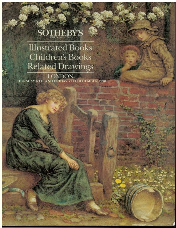 Illustrated Books, Children's Books, Related Drawings. London Thursday 6th and Friday 7th December 1990