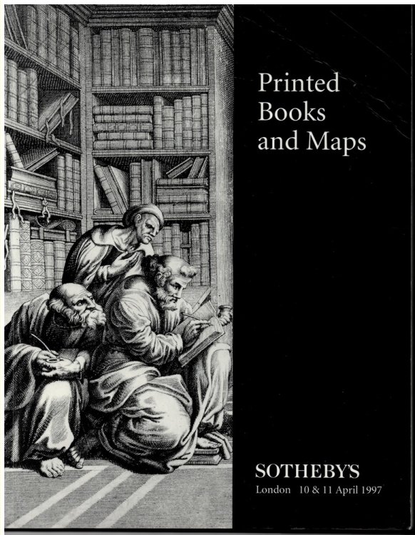 Printed Books and Maps. London 10 & 11 April 1997
