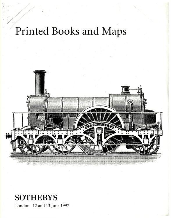 Printed Books and Maps. London 12 and 13 June 1997