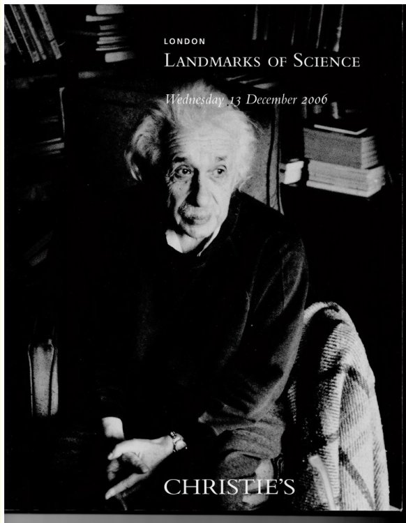 Landmarks of Science. Wednesday 13 December 2006