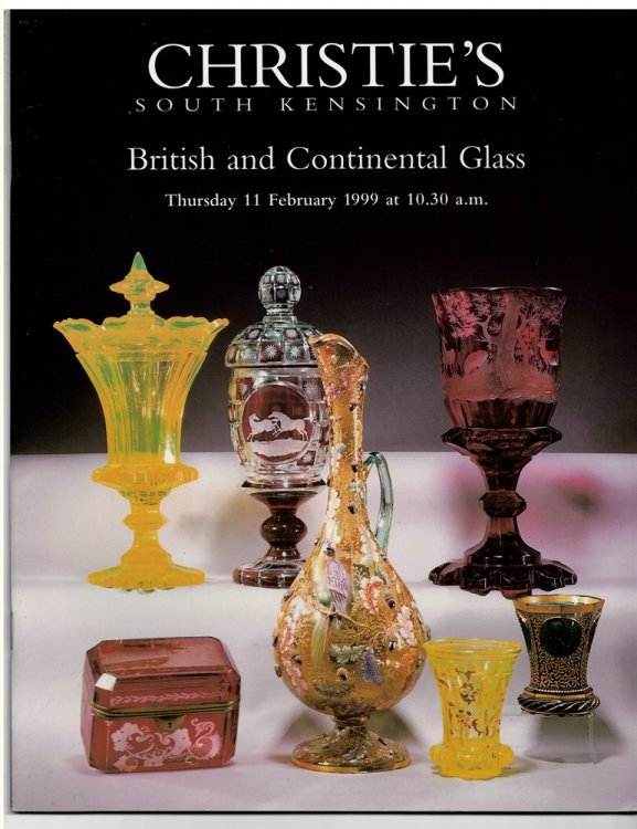 British and Continental Glass. Thursday, 11 February 1999